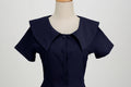 1950s Retro Vintage Party Swing Dress Elegant Rockabilly Short Sleeve Pin Up Dress Black