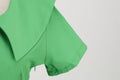 1950s Retro Vintage Party Swing Dress Elegant Rockabilly Short Sleeve Pin Up Dress Green