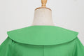 1950s Retro Vintage Party Swing Dress Elegant Rockabilly Short Sleeve Pin Up Dress Green