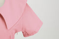 1950s Retro Vintage Party Swing Dress Elegant Rockabilly Short Sleeve Pin Up Dress Pink