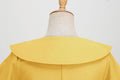 1950s Retro Vintage Party Swing Dress Elegant Rockabilly Short Sleeve Pin Up Dress Yellow