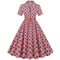 American Flag Dress Women 4th of July Patriotic USA Stars Stripes Dresses Blue Navy Pink