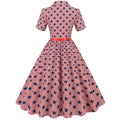 American Flag Dress Women 4th of July Patriotic USA Stars Stripes Dresses Blue Navy Pink