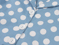 Girls 1950s Retro Rockabilly Vintage Swing Dress with Belt Blue