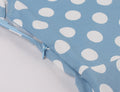 Girls 1950s Retro Rockabilly Vintage Swing Dress with Belt Blue