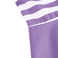 Girls Retro Striped Party Dress 1950s Vintage Swing Prom Dress Purple