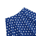 Girls Vintage Polka Dot Skirt 50s Flare A-Line Pleated 50s Skirt Blue