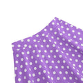 Girls Vintage Polka Dot Skirt 50s Flare A-Line Pleated 50s Skirt Purple