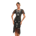 Vintage 1920s The Great Gatsby Flapper Dress Outfits Party Costume Masquerad Dress Green