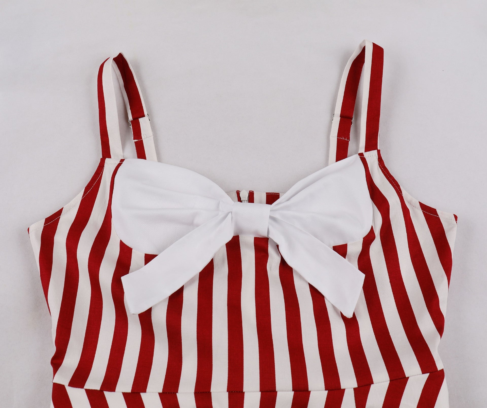 Vintage Floral Cocktail Dress Bowknot Retro 1950s Vintage Dress White