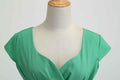Women 1950s 1960s Retro Vintage Cocktail Party Swing Prom Rockabilly Dresses Green