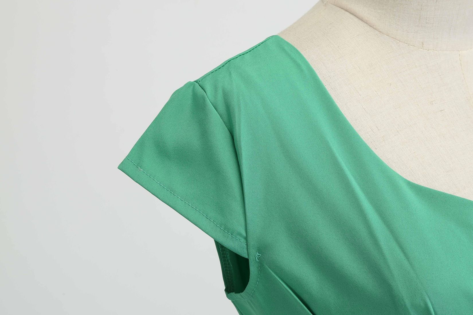 Women 1950s 1960s Retro Vintage Cocktail Party Swing Prom Rockabilly Dresses Green