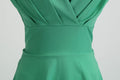 Women 1950s 1960s Retro Vintage Cocktail Party Swing Prom Rockabilly Dresses Green