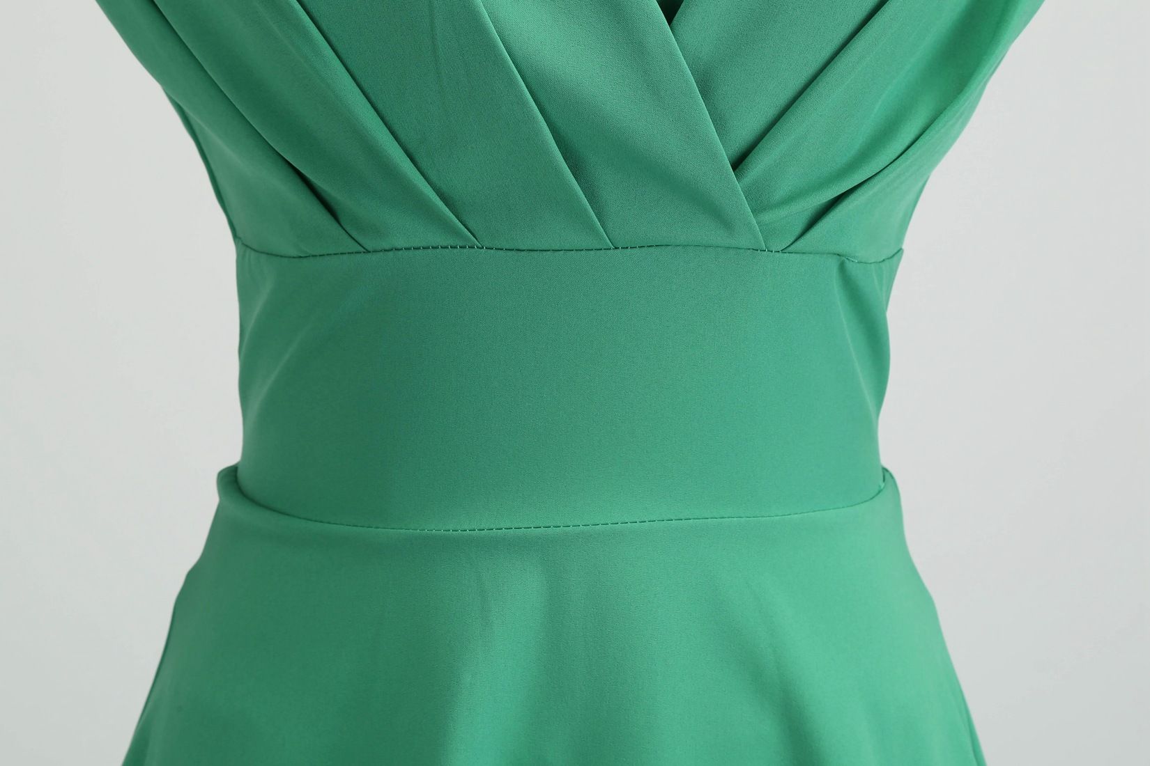 Women 1950s 1960s Retro Vintage Cocktail Party Swing Prom Rockabilly Dresses Green