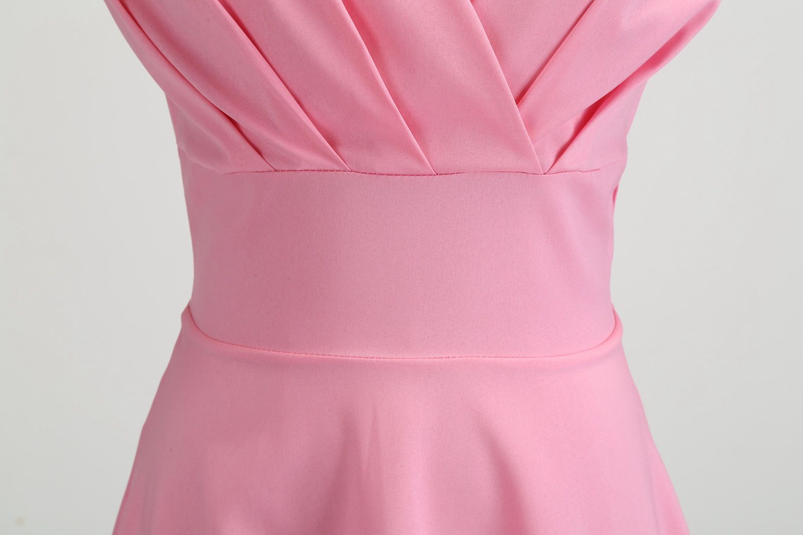Women 1950s 1960s Retro Vintage Cocktail Party Swing Prom Rockabilly Dresses Pink