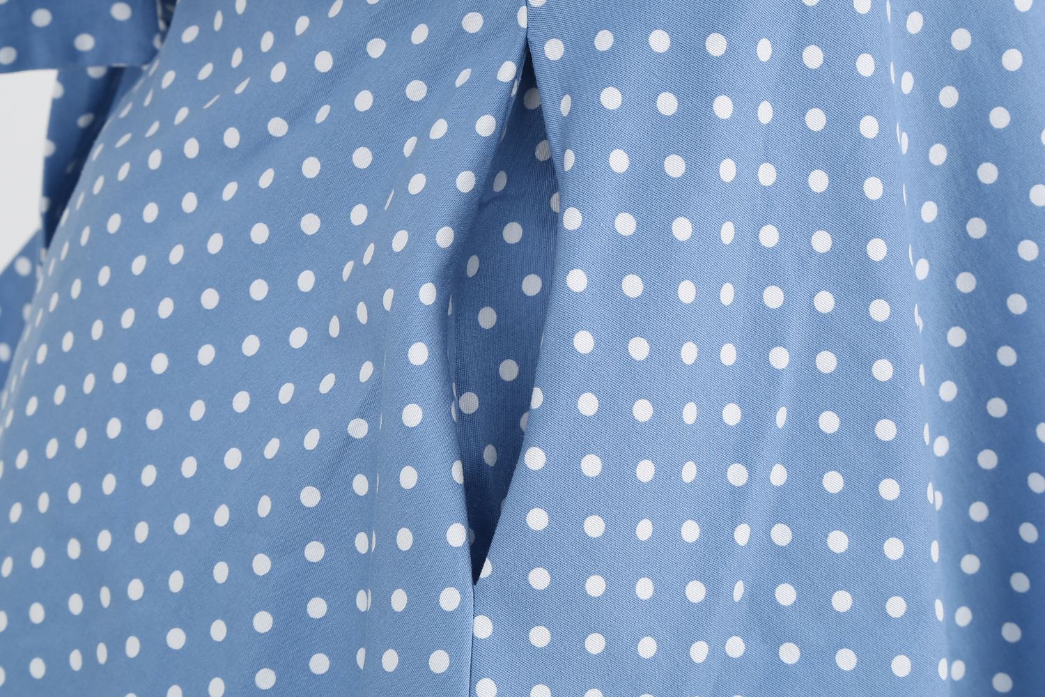 Women 1950s Halter Polka Dot Halter Cocktail Swing Pinup Dresses Blue