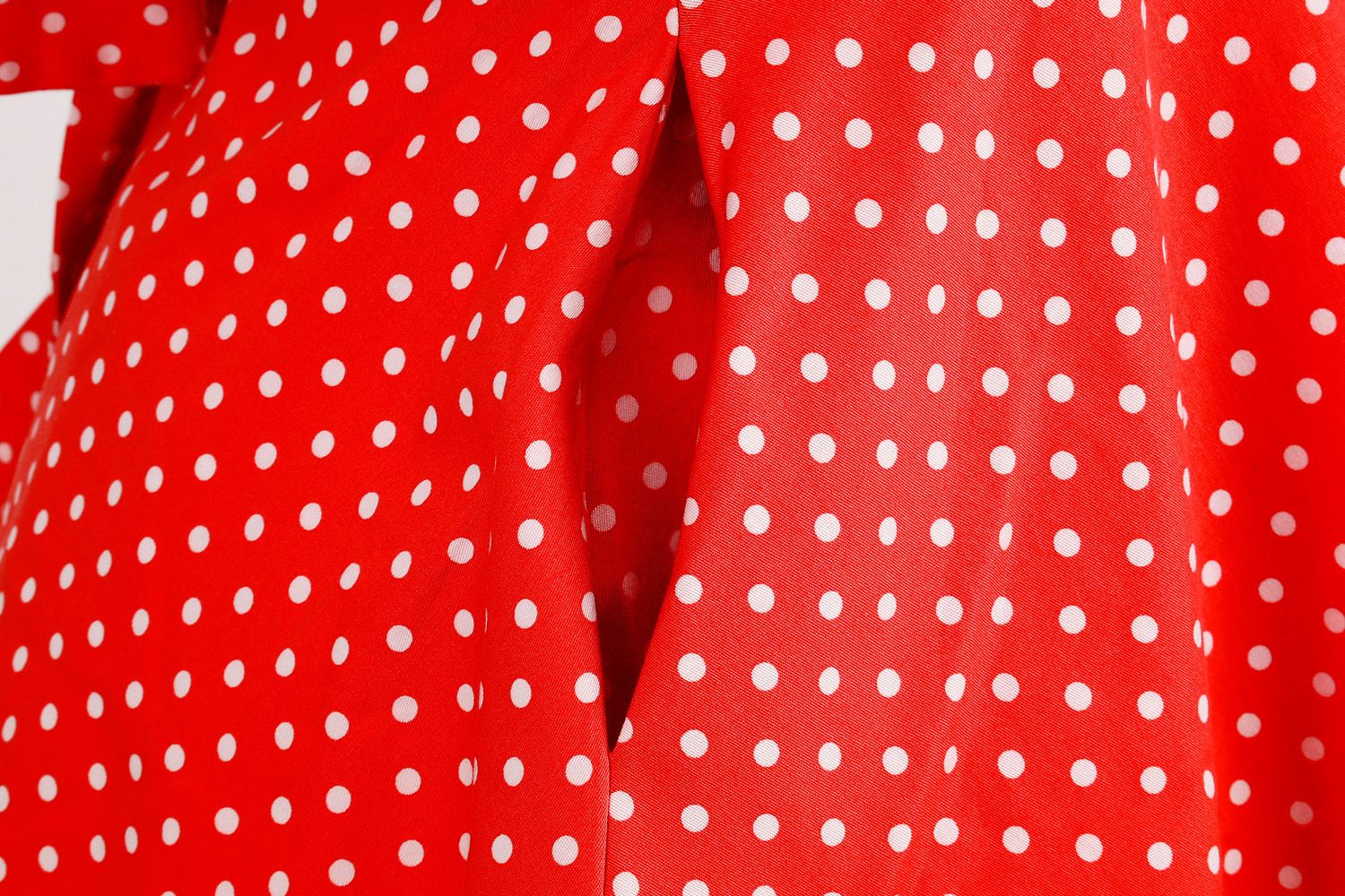 Women 1950s Halter Polka Dot Halter Cocktail Swing Pinup Dresses Red
