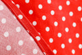 Women 1950s Halter Polka Dot Halter Cocktail Swing Pinup Dresses Red