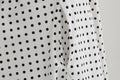 Women 1950s Halter Polka Dot Halter Cocktail Swing Pinup Dresses White