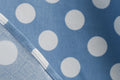 Women 1950s Vintage Polka Dot Swing Dress A-line Cocktail Dresses Blue