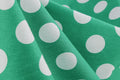Women 1950s Vintage Polka Dot Swing Dress A-line Cocktail Dresses Green
