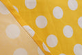Women 1950s Vintage Polka Dot Swing Dress A-line Cocktail Dresses Yellow