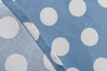Women 50s Halter Vintage A Line Polka Dot Cocktail Dress Prom Swing Dress Blue
