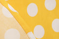 Women 50s Halter Vintage A Line Polka Dot Cocktail Dress Prom Swing Dress Yellow