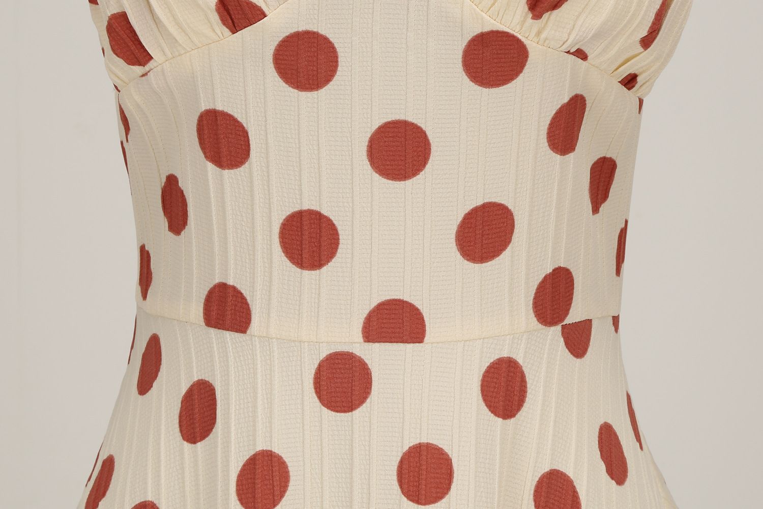 Women Polka Dot 1950s Rockabilly Halter Audrey Dress Retro Swing Dress Pink
