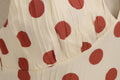 Women Polka Dot 1950s Rockabilly Halter Audrey Dress Retro Swing Dress Pink