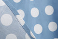Women Retro Polka Dot Dresses Vintage 1950s Halter Cocktail Prom Dress Blue