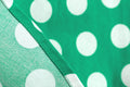 Women Retro Polka Dot Dresses Vintage 1950s Halter Cocktail Prom Dress Green