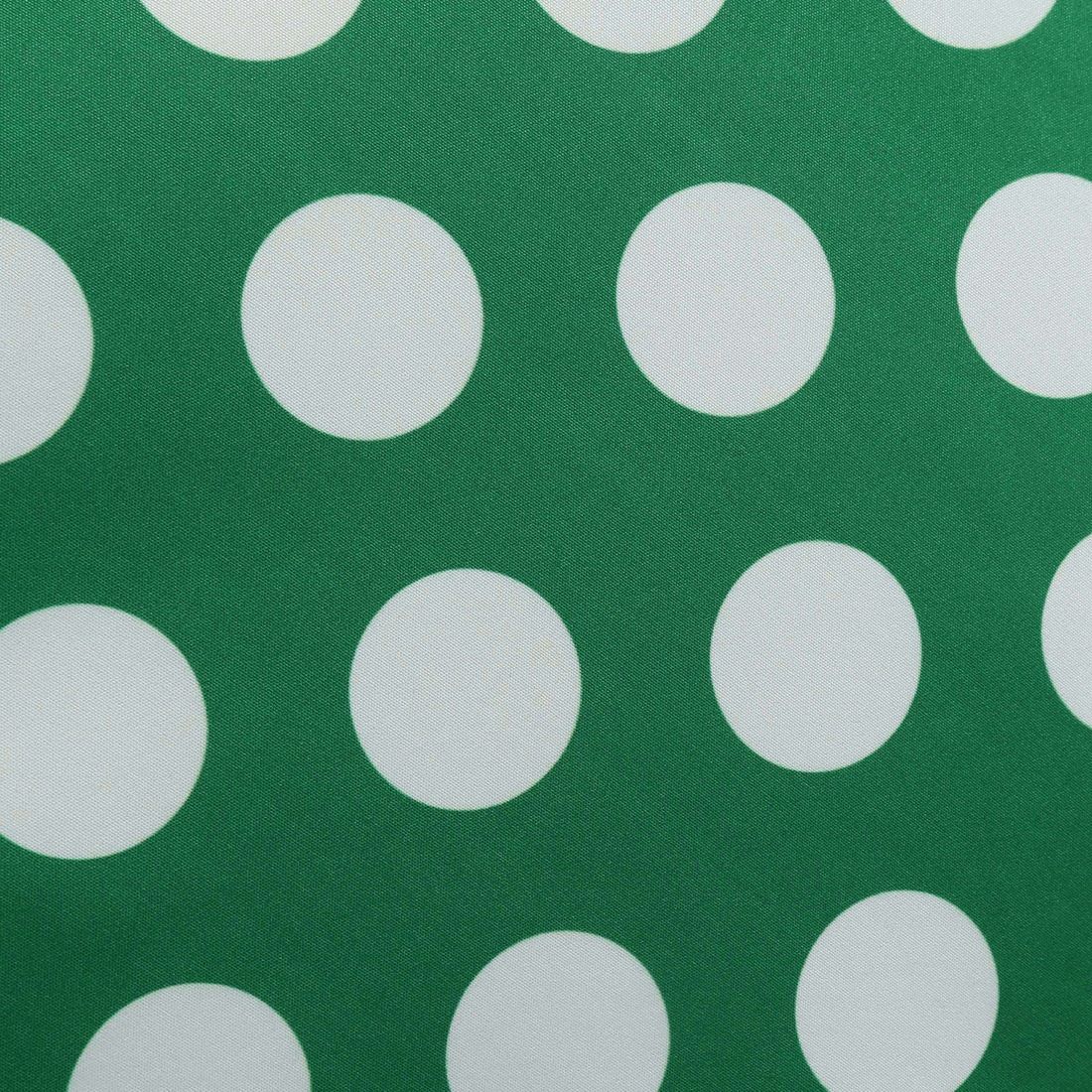 Women Vintage 1950s Retro Polka Dot Print Evening Party Prom Swing Dress Green