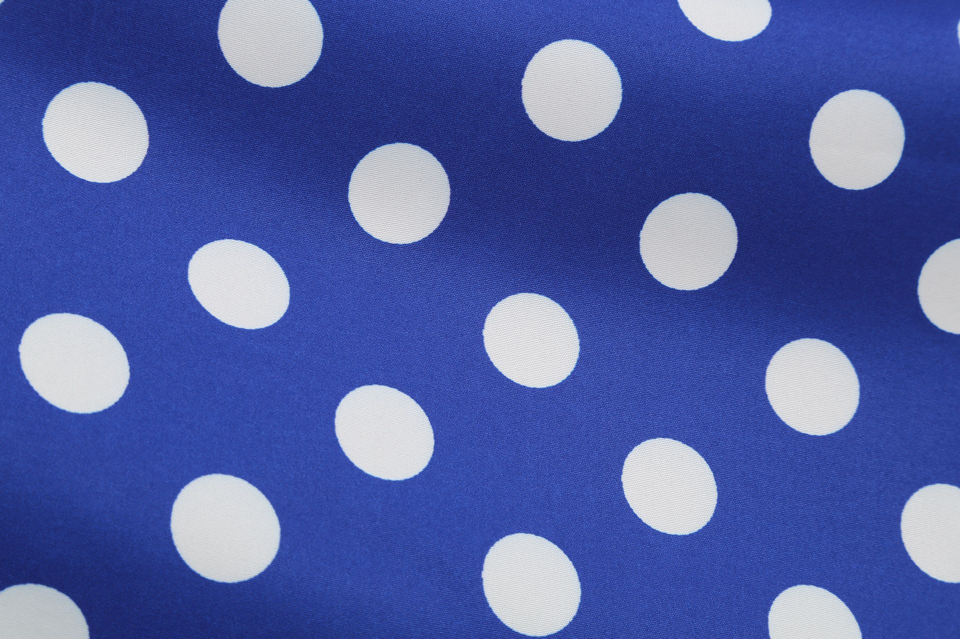 Women Vintage 50s 1950s Dress Square Neck A-line Polka Dot Swing Dresses Blue