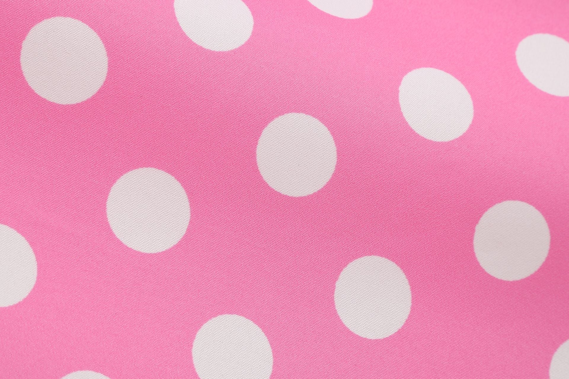 Women Vintage 50s 1950s Dress Square Neck A-line Polka Dot Swing Dresses Pink