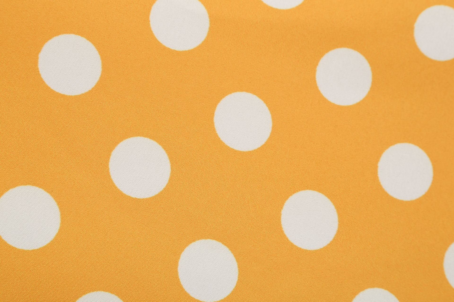 Women Vintage 50s 1950s Dress Square Neck A-line Polka Dot Swing Dresses Yellow