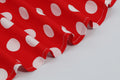 Women Vintage 50s 60s Polka Dot Swing A-line Evening Party Cocktail Dresses Red