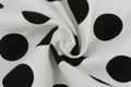 Women Vintage 50s 60s Polka Dot Swing A-line Evening Party Cocktail Dresses White