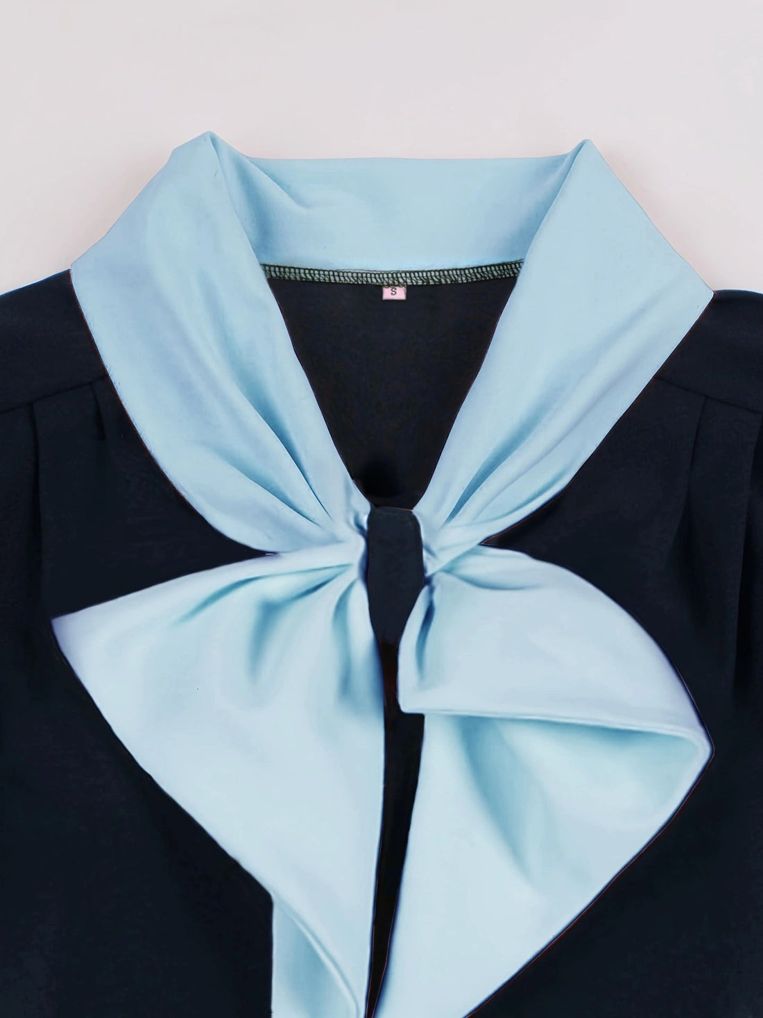 Women Vintage Buttons Down 50s A-Line Casual Prom Swing Dress Blue