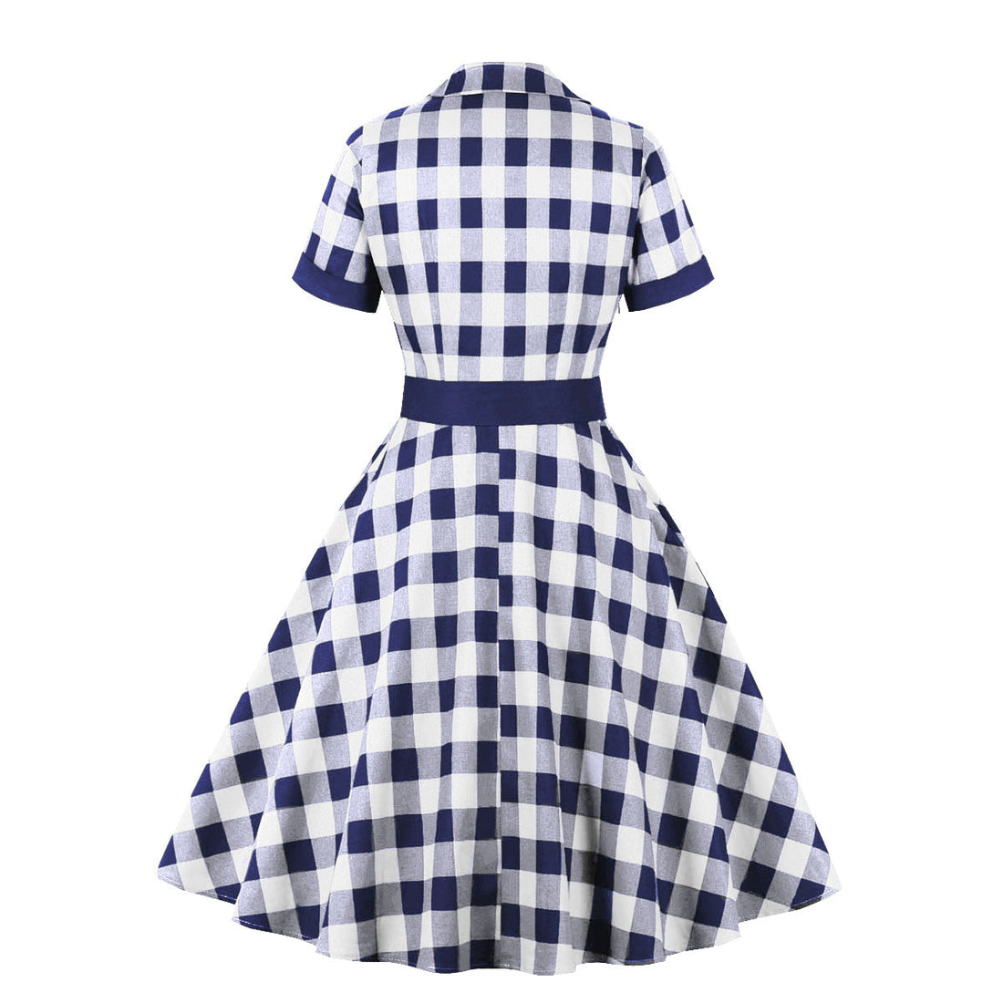 Women's Vintage Dress 1950s V-Neck Party Cocktail Dress