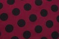 Womens 1950s Polka Dot Summer Dress Sleeveless V-Neck Elegant Vintage Party Dress Purple Black