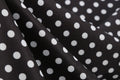Womens 1950s Retro Rockabilly Polka Dot Casual Dress Vintage Style Prom Dress Black