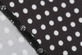 Womens 1950s Retro Rockabilly Polka Dot Casual Dress Vintage Style Prom Dress Black