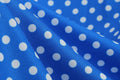 Womens 1950s Retro Rockabilly Polka Dot Casual Dress Vintage Style Prom Dress Blue