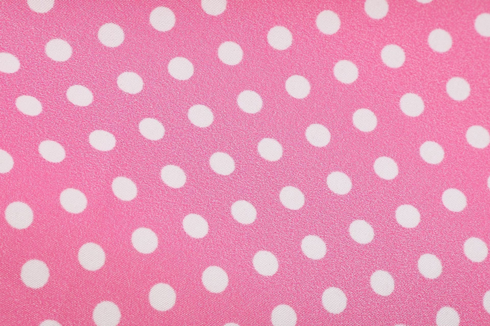 Womens 1950s Retro Rockabilly Polka Dot Casual Dress Vintage Style Prom Dress Pink