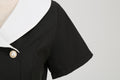 Womens 1950s Vintage Audrey Hepburn Style Cocktail Swing Costume Dresses Black