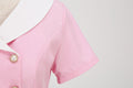 Womens 1950s Vintage Audrey Hepburn Style Cocktail Swing Costume Dresses Pink