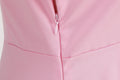 Womens 1950s Vintage Audrey Hepburn Style Cocktail Swing Costume Dresses Pink