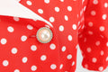 Womens 1950s Vintage Audrey Hepburn Style Cocktail Swing Halloween Dresses Red