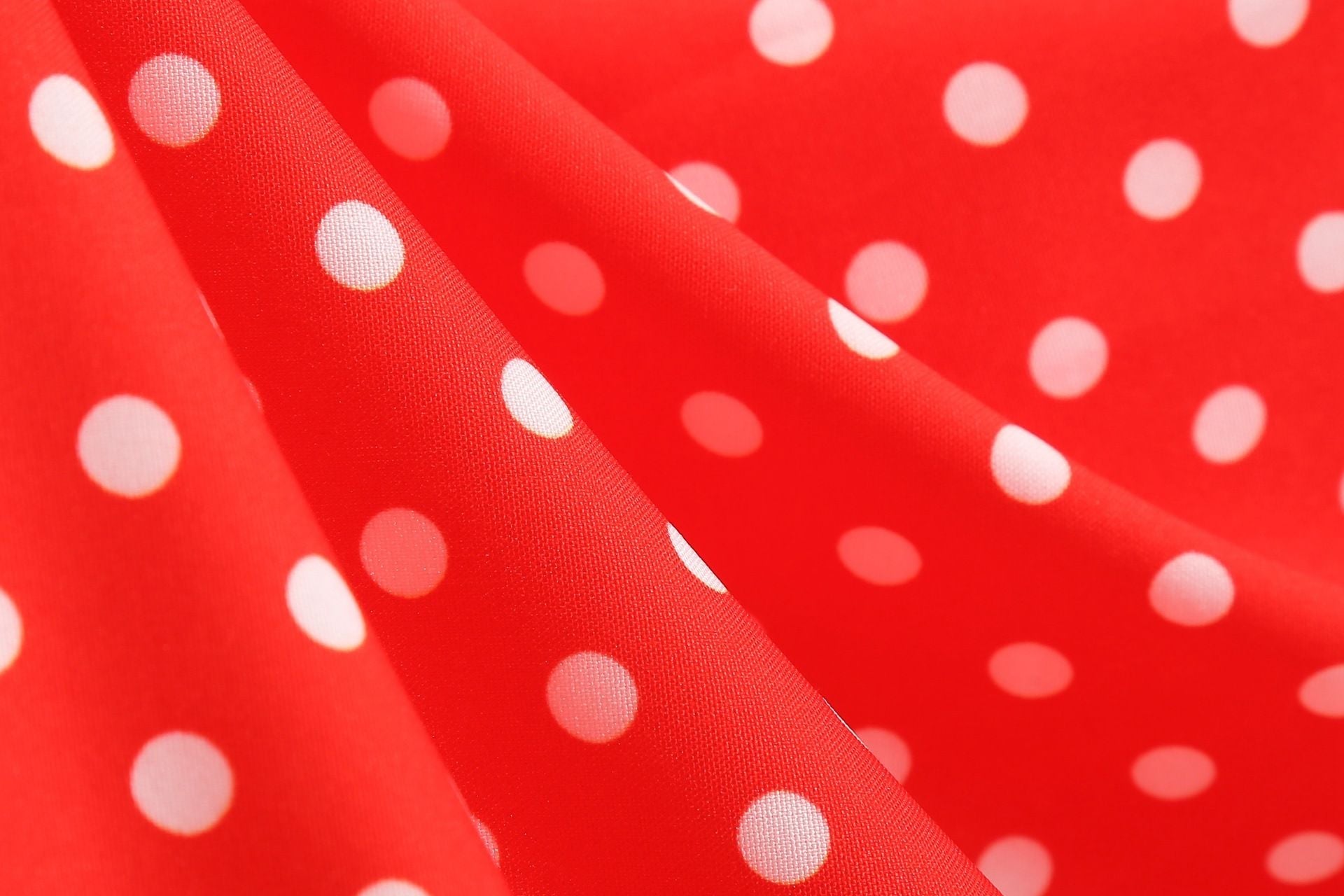 Womens 1950s Vintage Audrey Hepburn Style Cocktail Swing Halloween Dresses Red